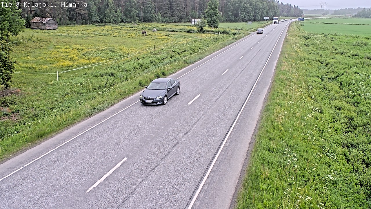 Kelikamerat Kuva Tie 8 Kalajoki, Himanka, Kalajoki, Pohjois-Pohjanmaa