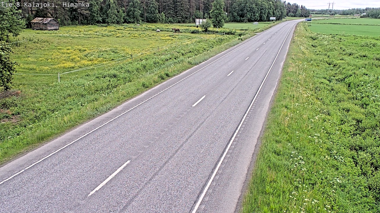 Kelikamerat Kuva Tie 8 Kalajoki, Himanka, Kalajoki, Pohjois-Pohjanmaa