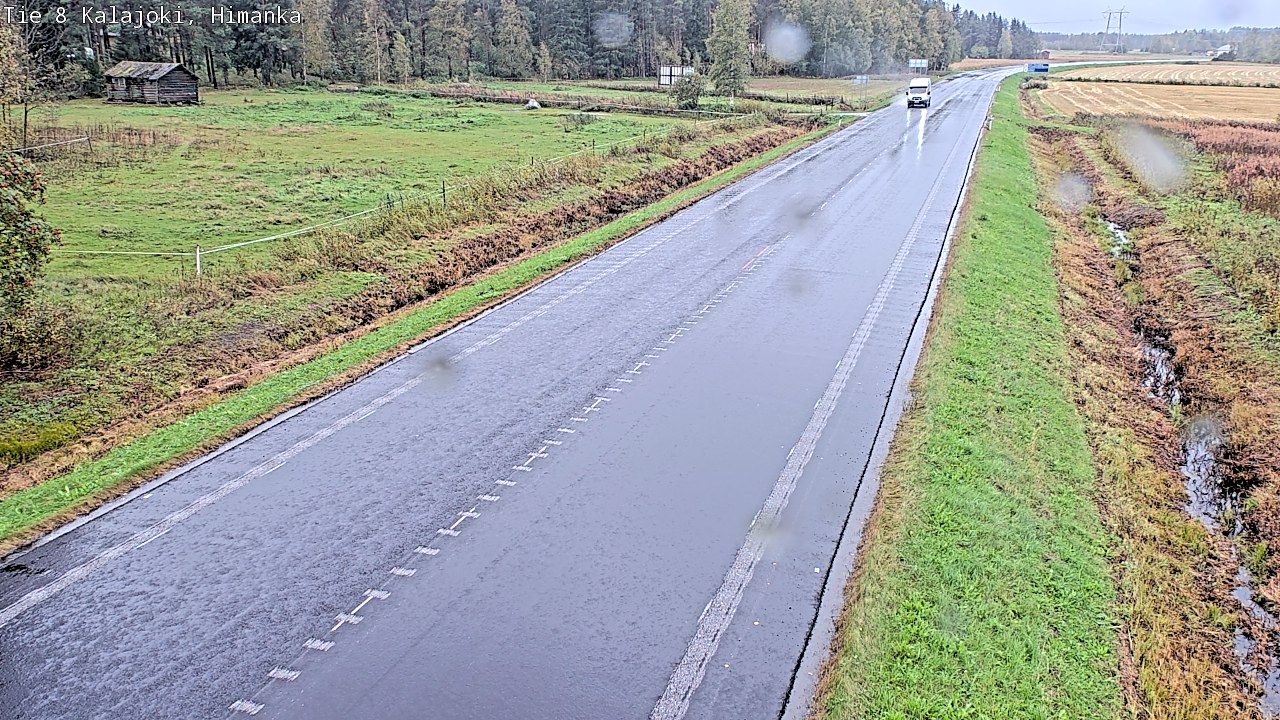 Weather Camera Image Road 8 Kalajoki, Himanka, Kalajoki, Pohjois-Pohjanmaa