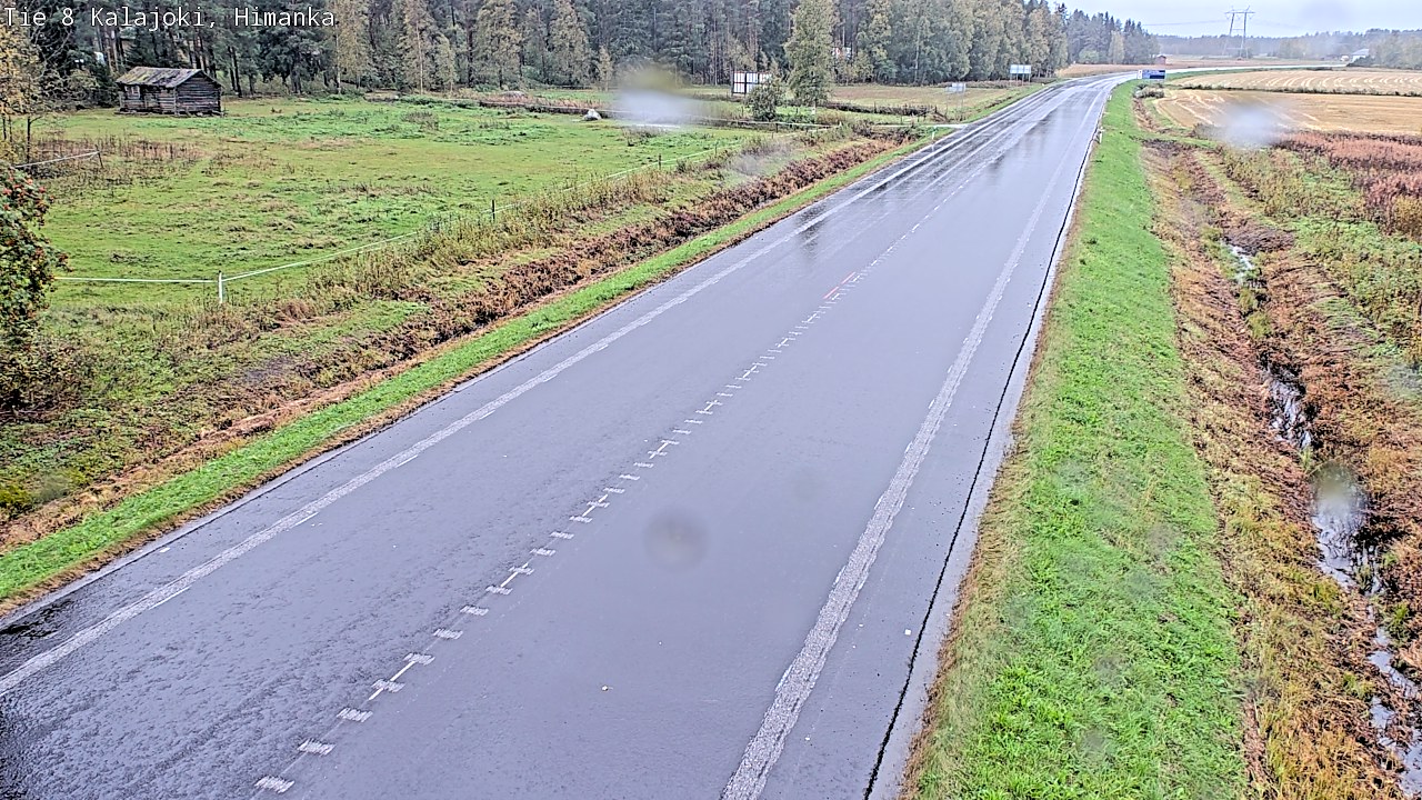 Weather Camera Image Road 8 Kalajoki, Himanka, Kalajoki, Pohjois-Pohjanmaa