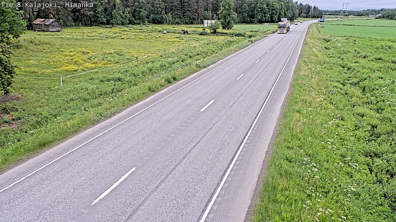 Kelikamerat Kuva Tie 8 Kalajoki, Himanka, Kalajoki, Pohjois-Pohjanmaa