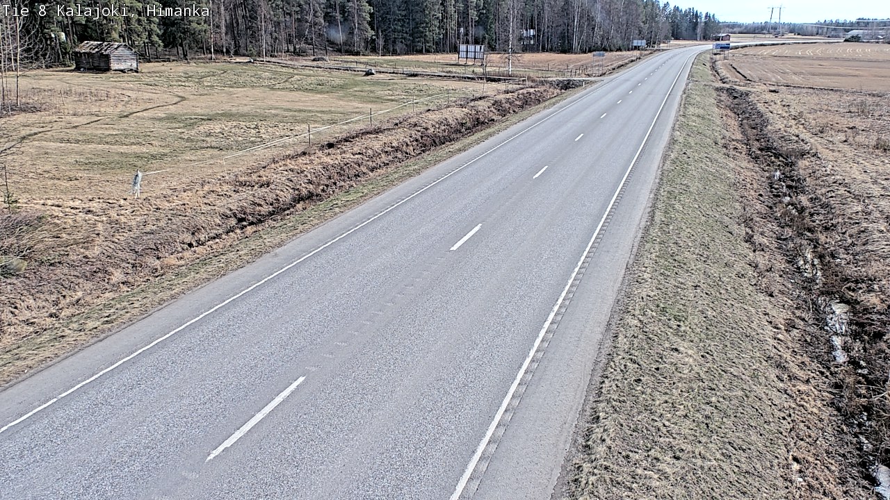 Kelikamerat Kuva Tie 8 Kalajoki, Himanka, Kalajoki, Pohjois-Pohjanmaa