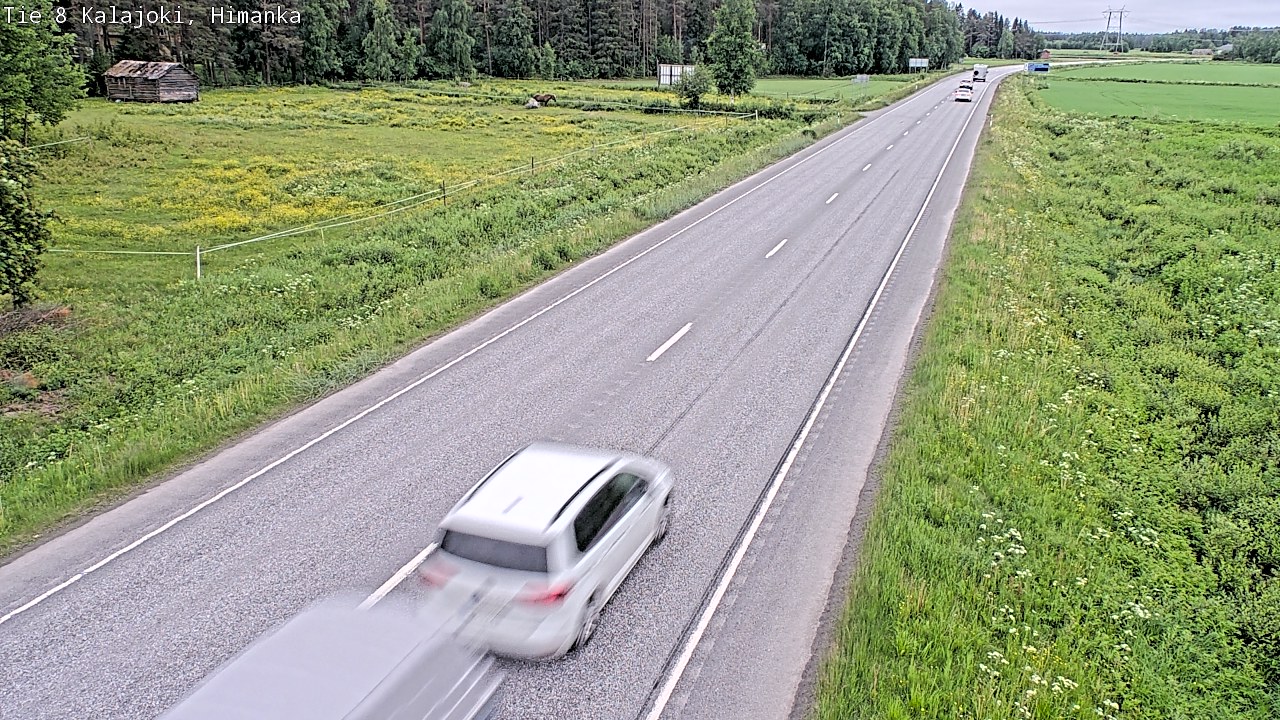Kelikamerat Kuva Tie 8 Kalajoki, Himanka, Kalajoki, Pohjois-Pohjanmaa