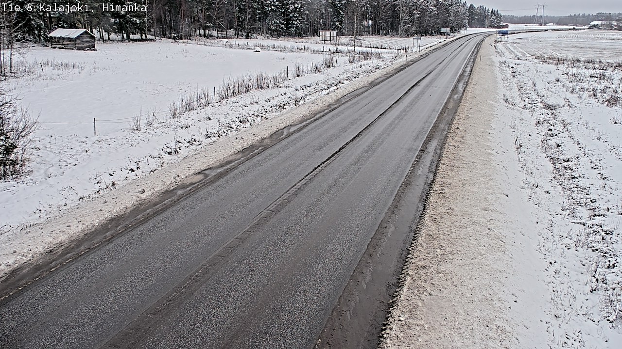 Weather Camera Image Väg 8 Kalajoki, Himango, Kalajoki, Pohjois-Pohjanmaa