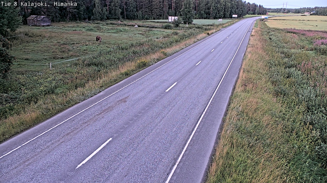 Kelikamerat Kuva Tie 8 Kalajoki, Himanka, Kalajoki, Pohjois-Pohjanmaa