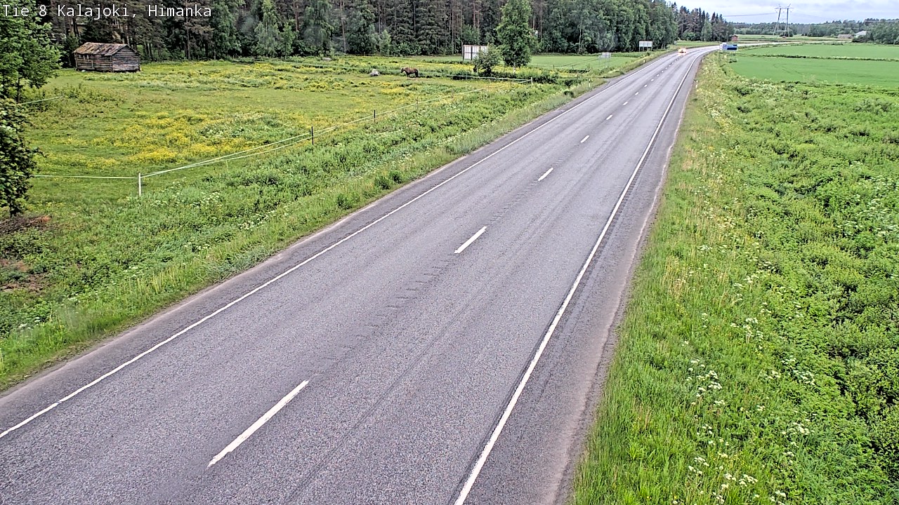 Kelikamerat Kuva Tie 8 Kalajoki, Himanka, Kalajoki, Pohjois-Pohjanmaa