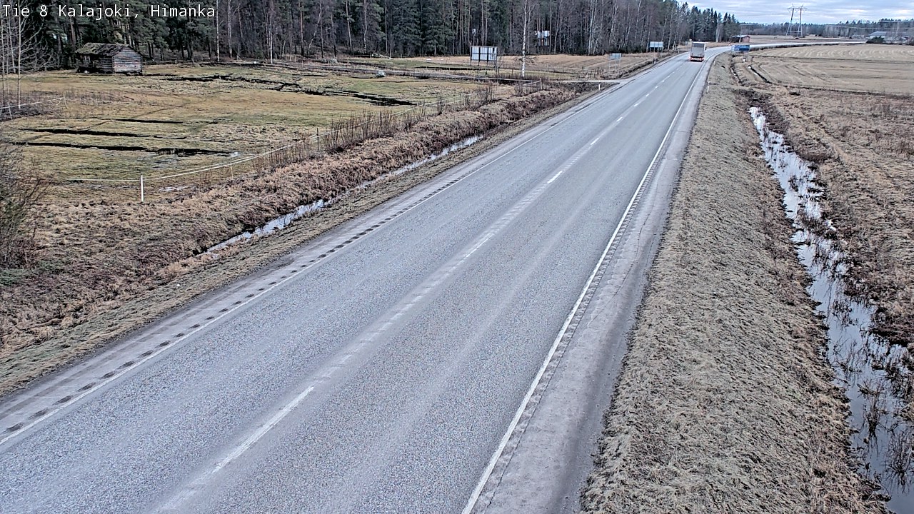 Kelikamerat Kuva Tie 8 Kalajoki, Himanka, Kalajoki, Pohjois-Pohjanmaa