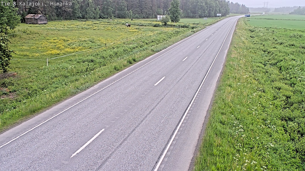 Kelikamerat Kuva Tie 8 Kalajoki, Himanka, Kalajoki, Pohjois-Pohjanmaa