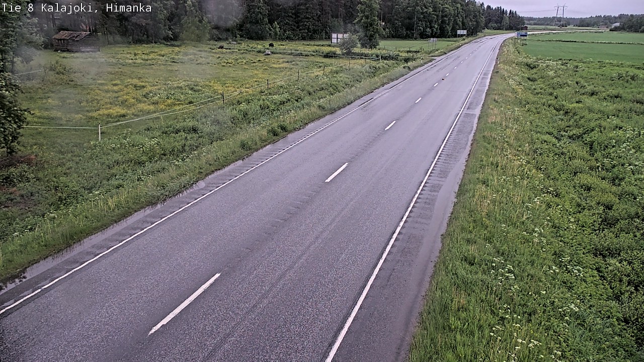 Kelikamerat Kuva Tie 8 Kalajoki, Himanka, Kalajoki, Pohjois-Pohjanmaa