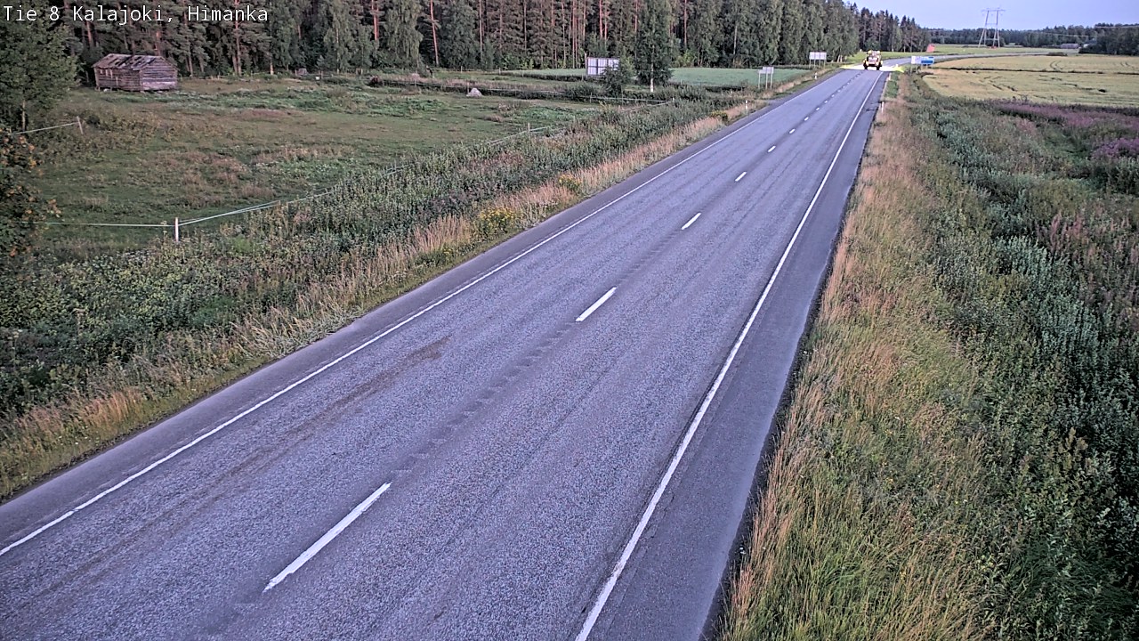 Weather Camera Image Road 8 Kalajoki, Himanka, Kalajoki, Pohjois-Pohjanmaa