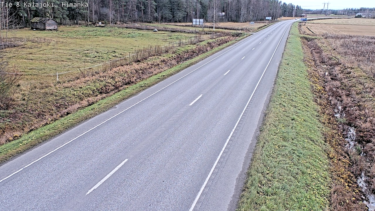 Kelikamerat Kuva Tie 8 Kalajoki, Himanka, Kalajoki, Pohjois-Pohjanmaa