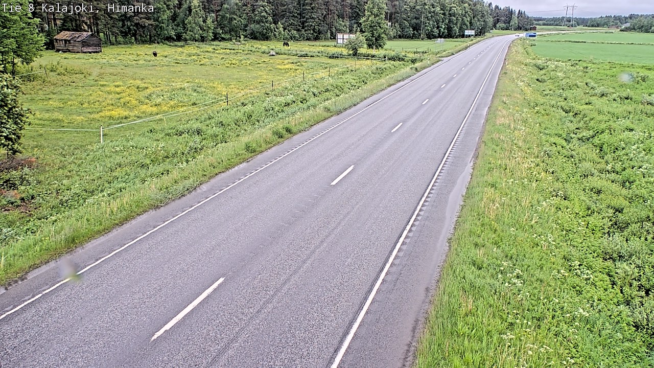 Kelikamerat Kuva Tie 8 Kalajoki, Himanka, Kalajoki, Pohjois-Pohjanmaa