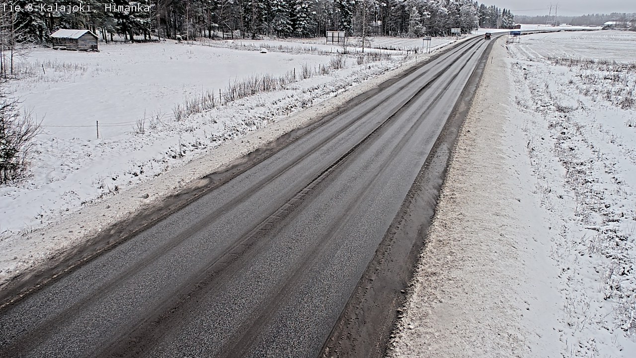Weather Camera Image Väg 8 Kalajoki, Himango, Kalajoki, Pohjois-Pohjanmaa