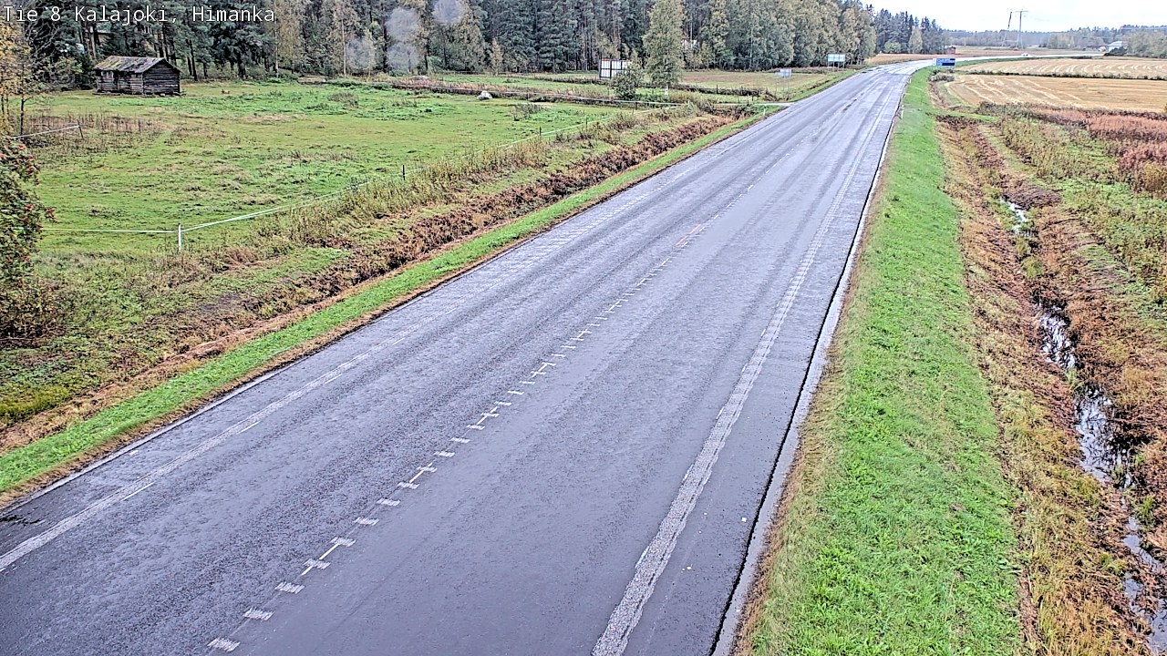 Weather Camera Image Road 8 Kalajoki, Himanka, Kalajoki, Pohjois-Pohjanmaa