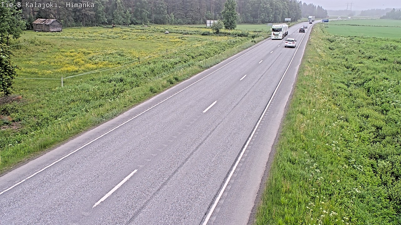 Kelikamerat Kuva Tie 8 Kalajoki, Himanka, Kalajoki, Pohjois-Pohjanmaa