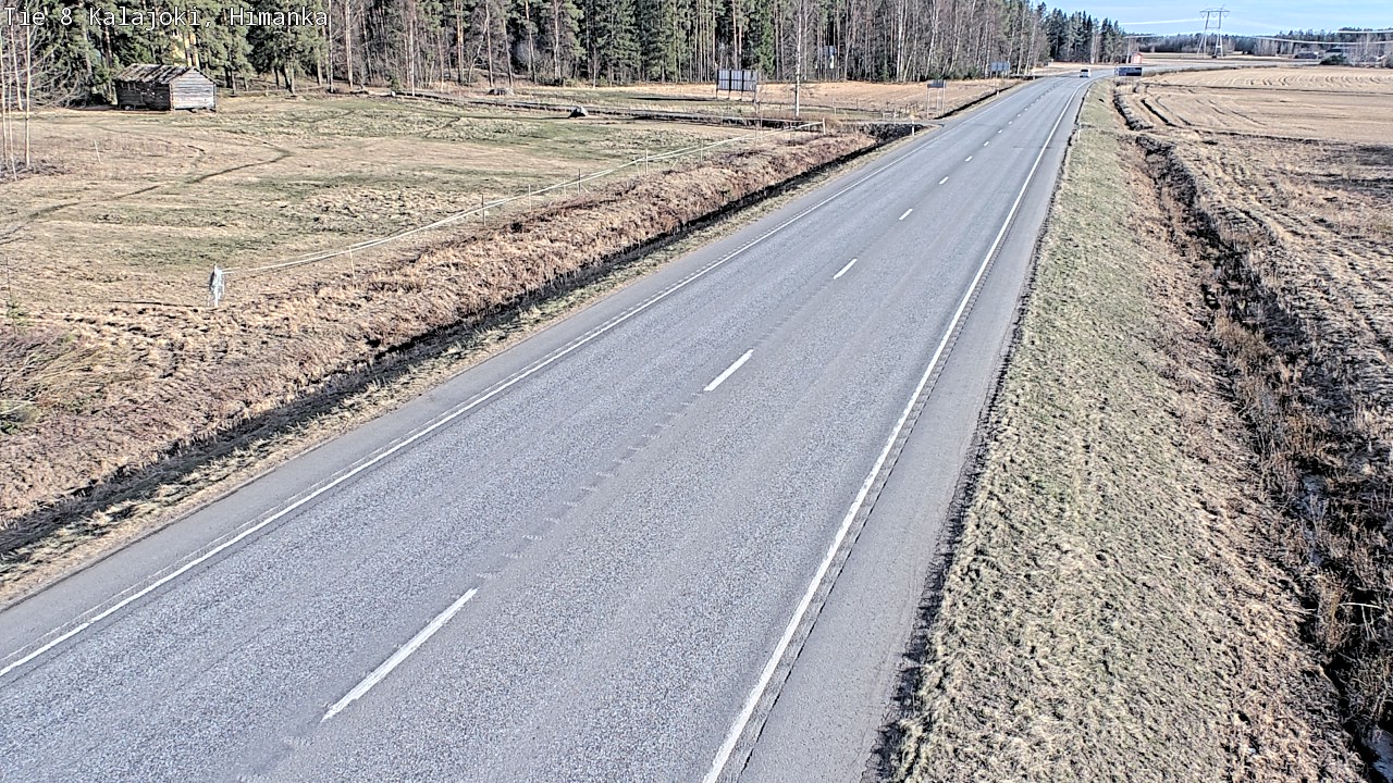 Kelikamerat Kuva Tie 8 Kalajoki, Himanka, Kalajoki, Pohjois-Pohjanmaa