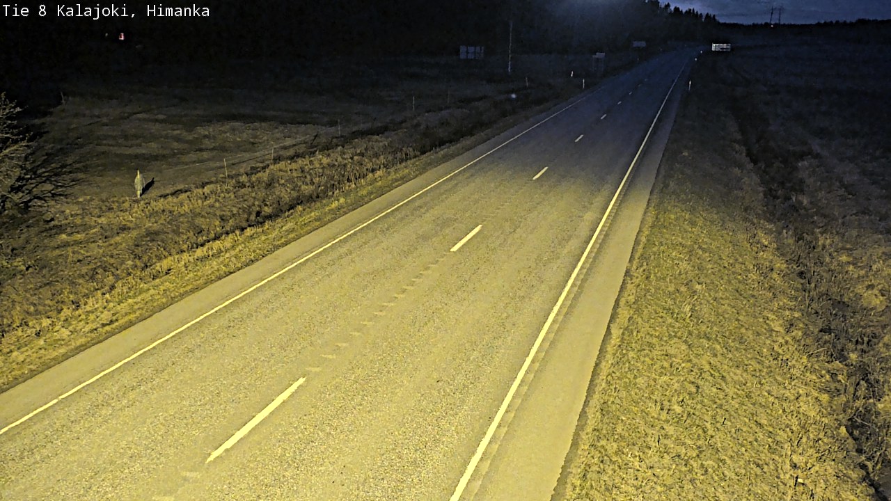 Weather Camera Image Väg 8 Kalajoki, Himango, Kalajoki, Pohjois-Pohjanmaa