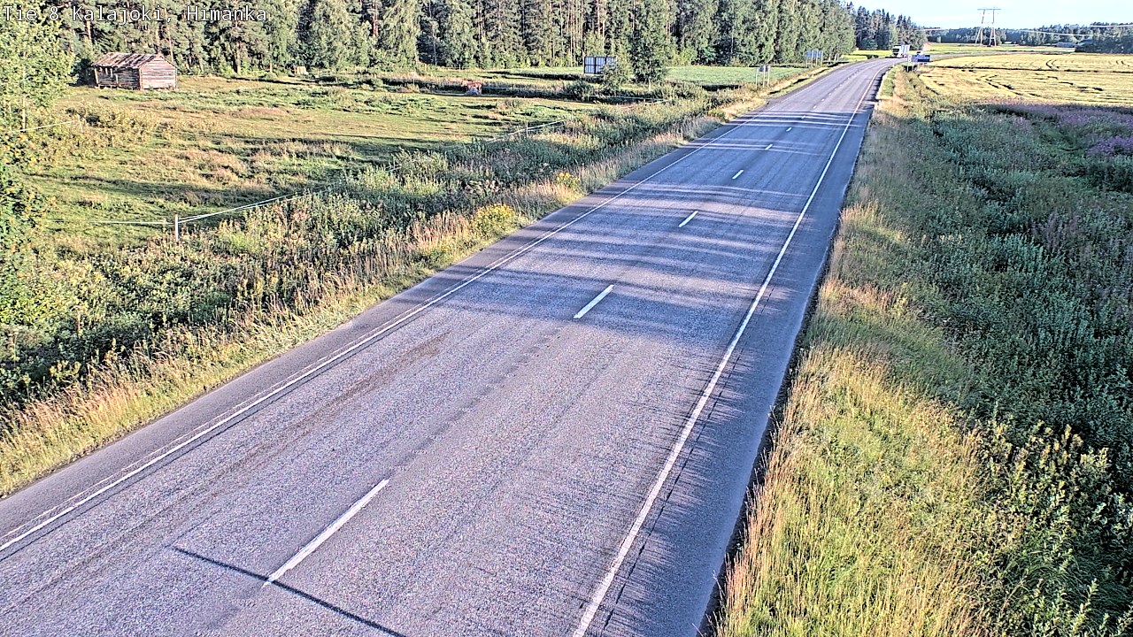 Weather Camera Image Road 8 Kalajoki, Himanka, Kalajoki, Pohjois-Pohjanmaa