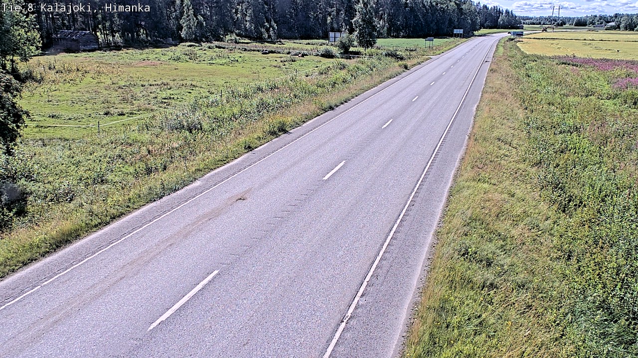 Weather Camera Image Road 8 Kalajoki, Himanka, Kalajoki, Pohjois-Pohjanmaa