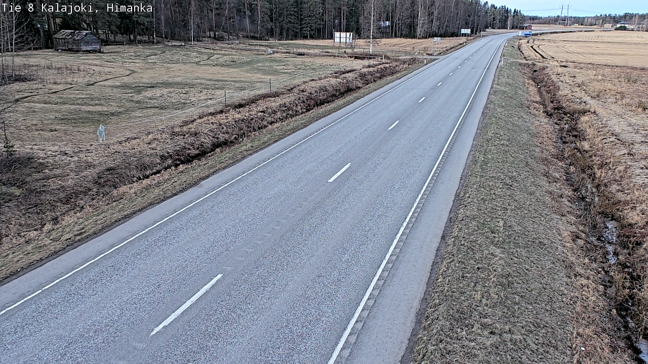 Kelikamerat Kuva Tie 8 Kalajoki, Himanka, Kalajoki, Pohjois-Pohjanmaa