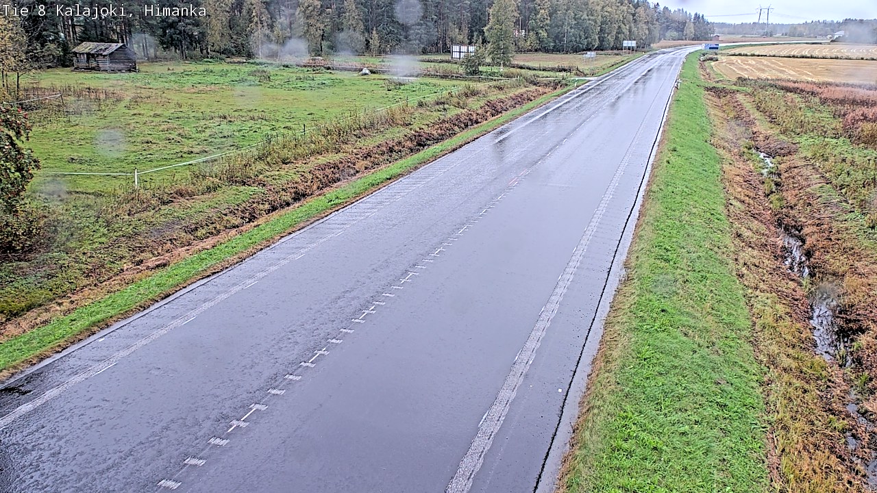 Weather Camera Image Road 8 Kalajoki, Himanka, Kalajoki, Pohjois-Pohjanmaa