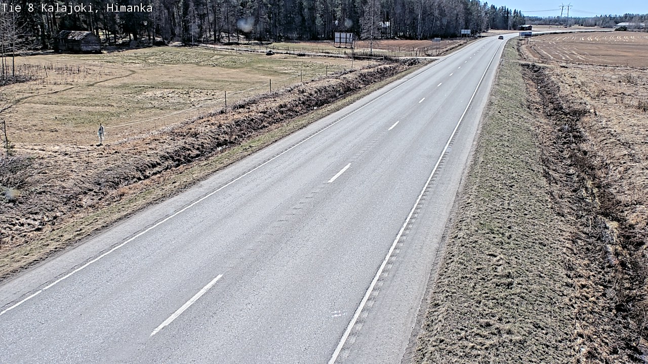 Kelikamerat Kuva Tie 8 Kalajoki, Himanka, Kalajoki, Pohjois-Pohjanmaa