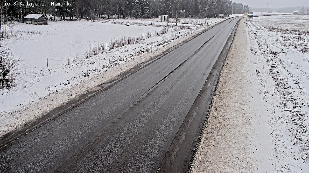 Weather Camera Image Väg 8 Kalajoki, Himango, Kalajoki, Pohjois-Pohjanmaa