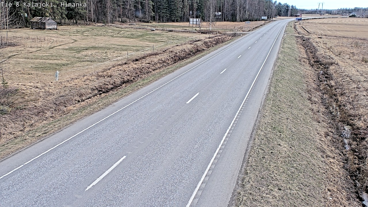 Kelikamerat Kuva Tie 8 Kalajoki, Himanka, Kalajoki, Pohjois-Pohjanmaa
