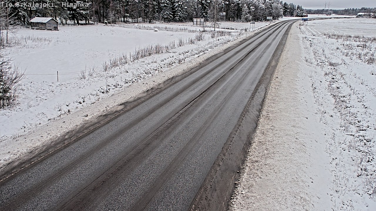 Weather Camera Image Väg 8 Kalajoki, Himango, Kalajoki, Pohjois-Pohjanmaa