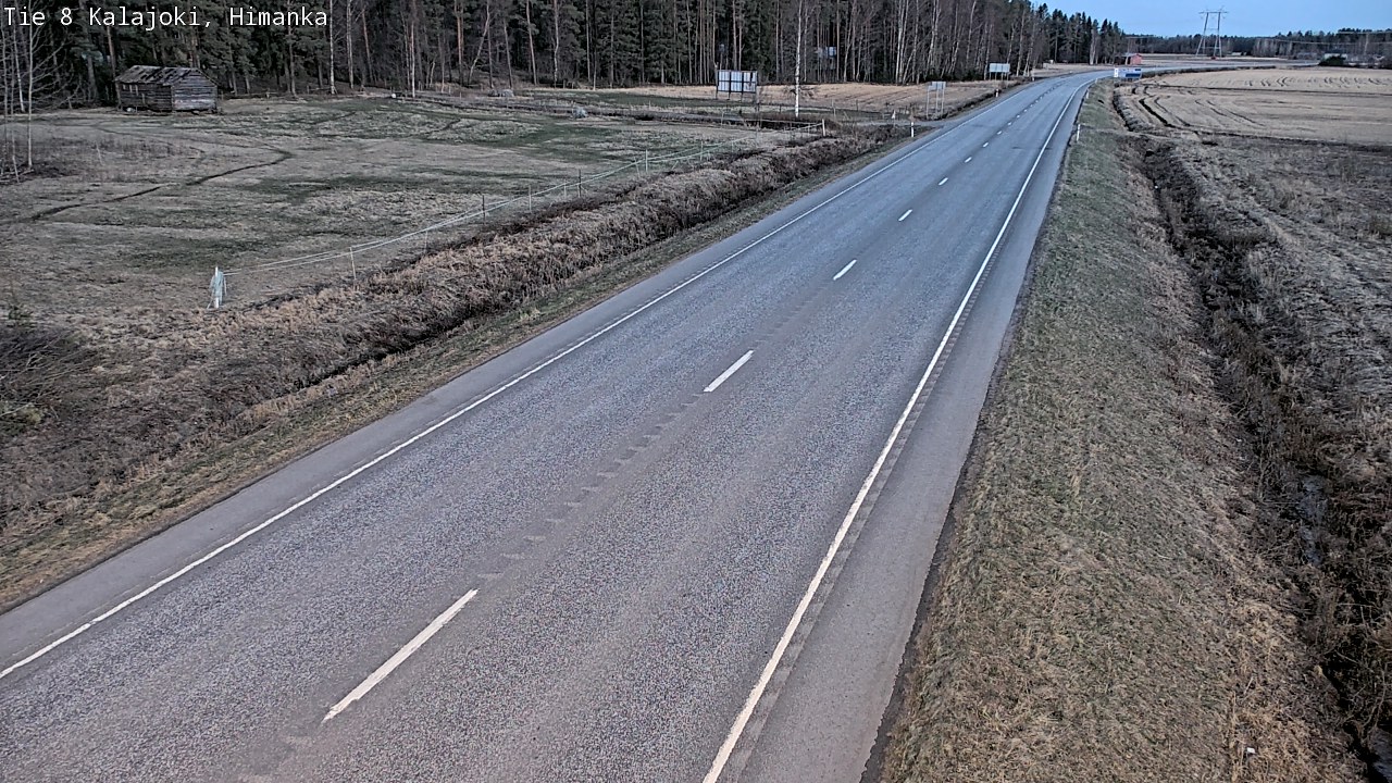 Kelikamerat Kuva Tie 8 Kalajoki, Himanka, Kalajoki, Pohjois-Pohjanmaa