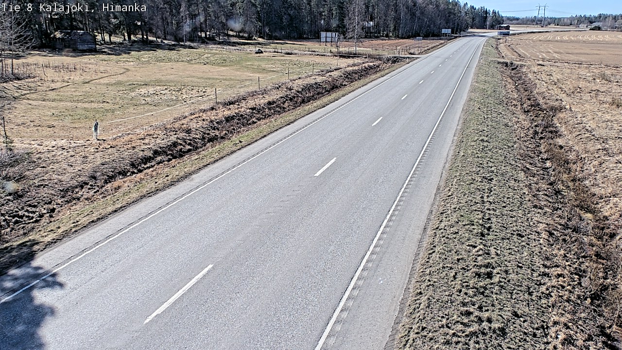 Kelikamerat Kuva Tie 8 Kalajoki, Himanka, Kalajoki, Pohjois-Pohjanmaa