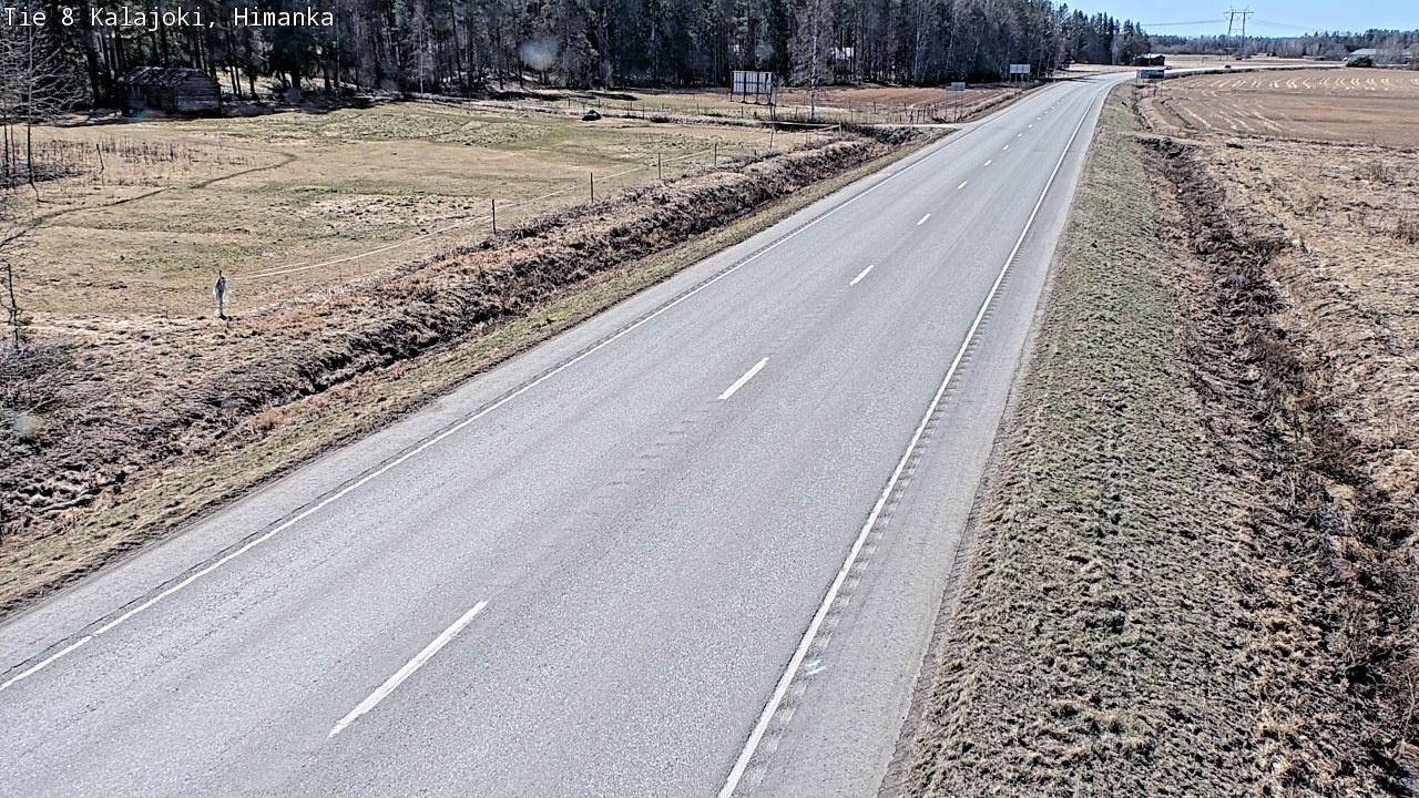 Kelikamerat Kuva Tie 8 Kalajoki, Himanka, Kalajoki, Pohjois-Pohjanmaa