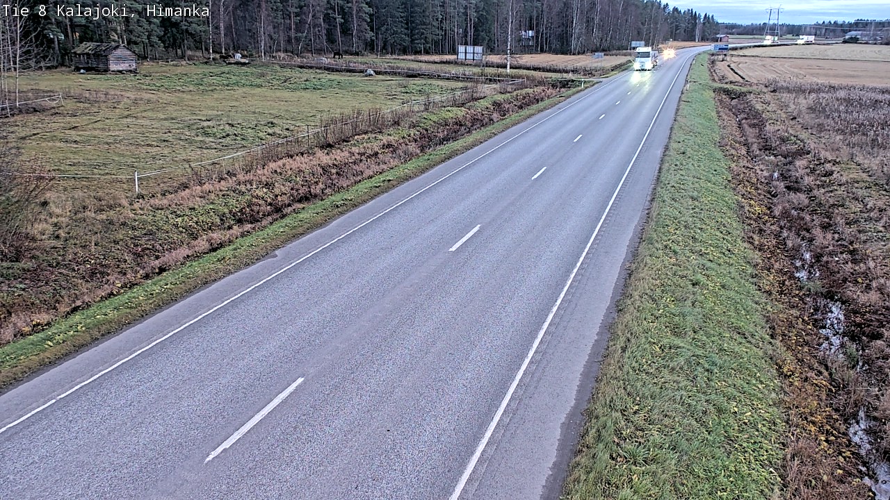 Kelikamerat Kuva Tie 8 Kalajoki, Himanka, Kalajoki, Pohjois-Pohjanmaa