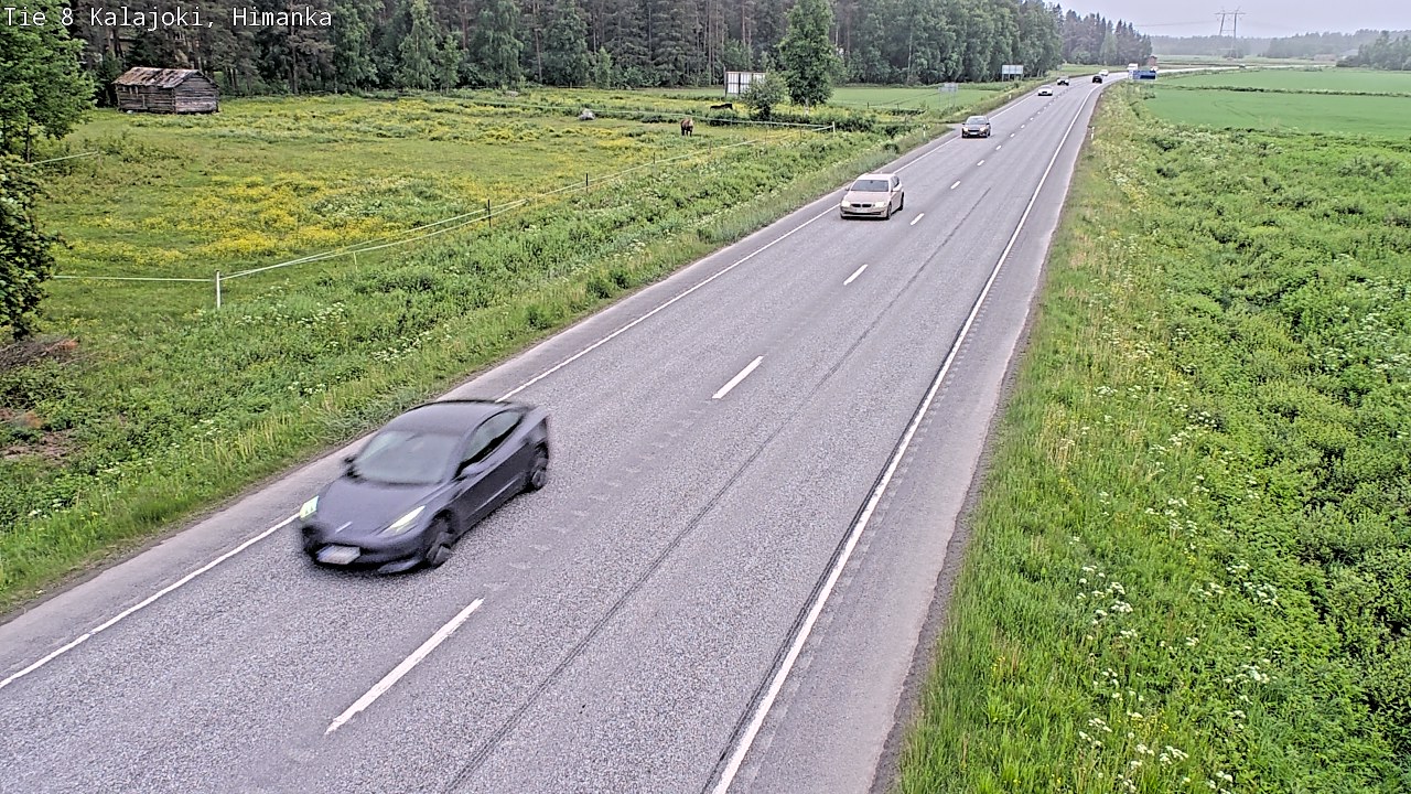 Kelikamerat Kuva Tie 8 Kalajoki, Himanka, Kalajoki, Pohjois-Pohjanmaa