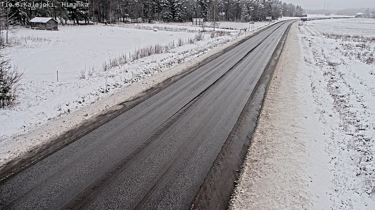 Weather Camera Image Väg 8 Kalajoki, Himango, Kalajoki, Pohjois-Pohjanmaa