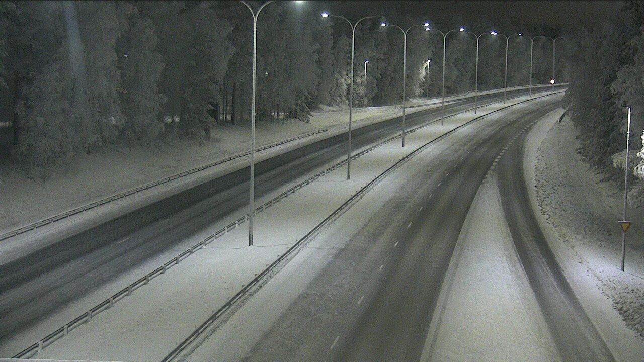 Weather Camera Image Road 4 Oulu, Isko, Oulu, Pohjois-Pohjanmaa