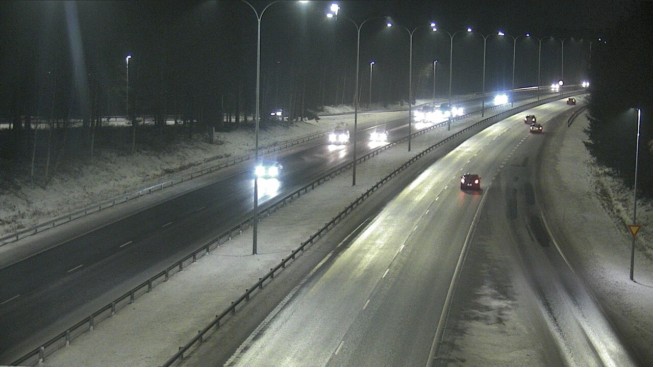 Weather Camera Image Väg 4 Uleåborg, Isko, Oulu, Pohjois-Pohjanmaa