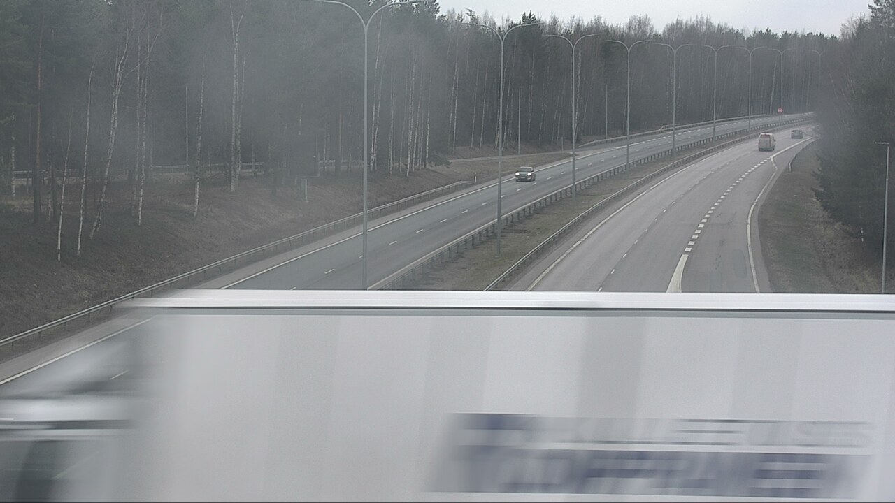 Weather Camera Image Väg 4 Uleåborg, Isko, Oulu, Pohjois-Pohjanmaa