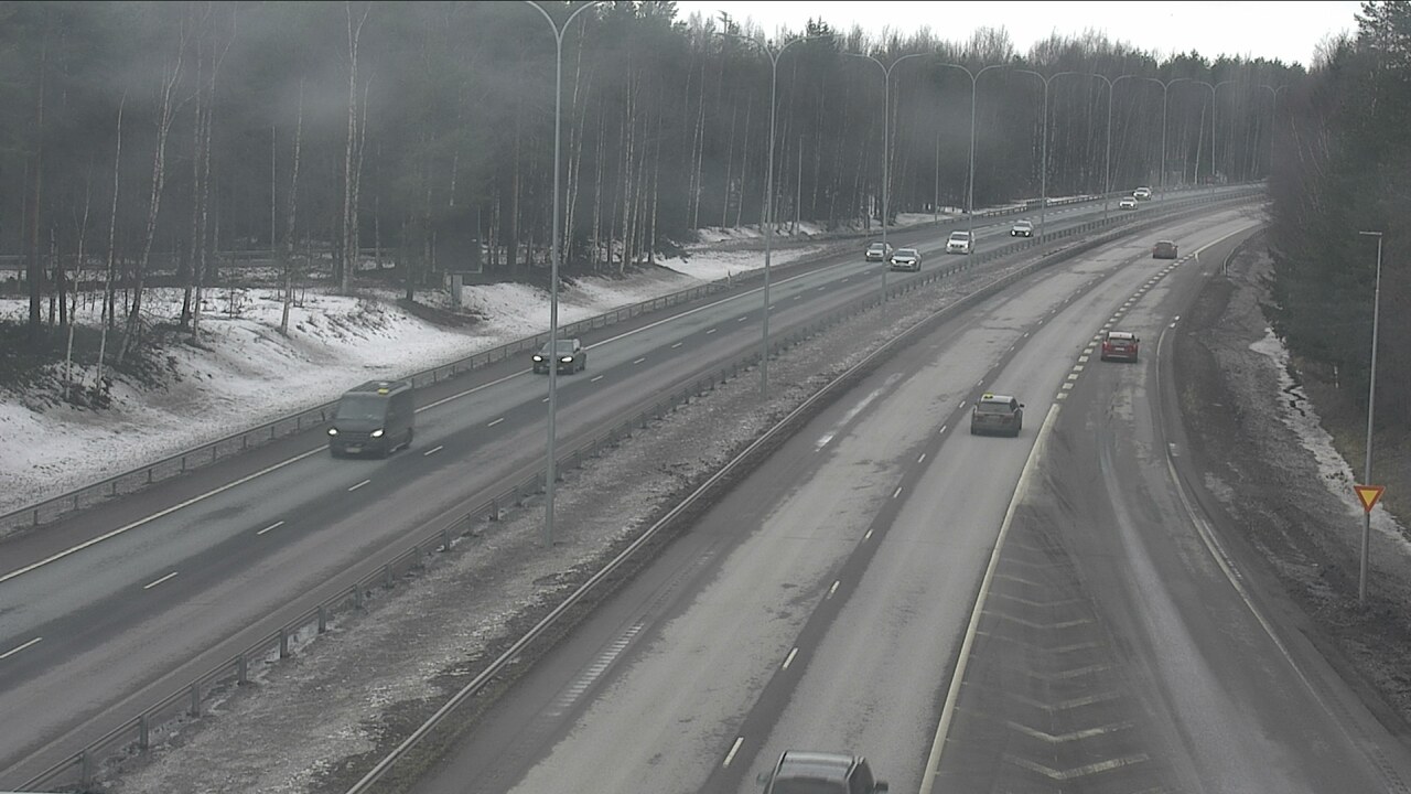 Weather Camera Image Road 4 Oulu, Isko, Oulu, Pohjois-Pohjanmaa