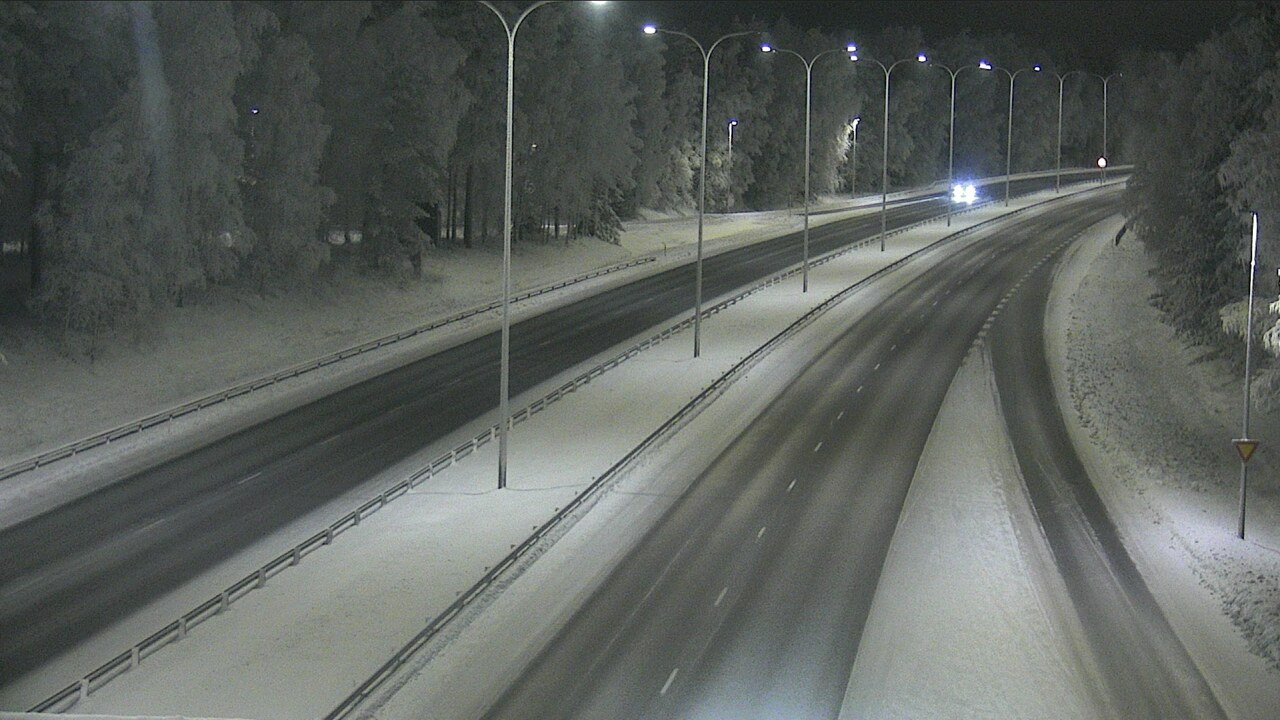 Weather Camera Image Road 4 Oulu, Isko, Oulu, Pohjois-Pohjanmaa