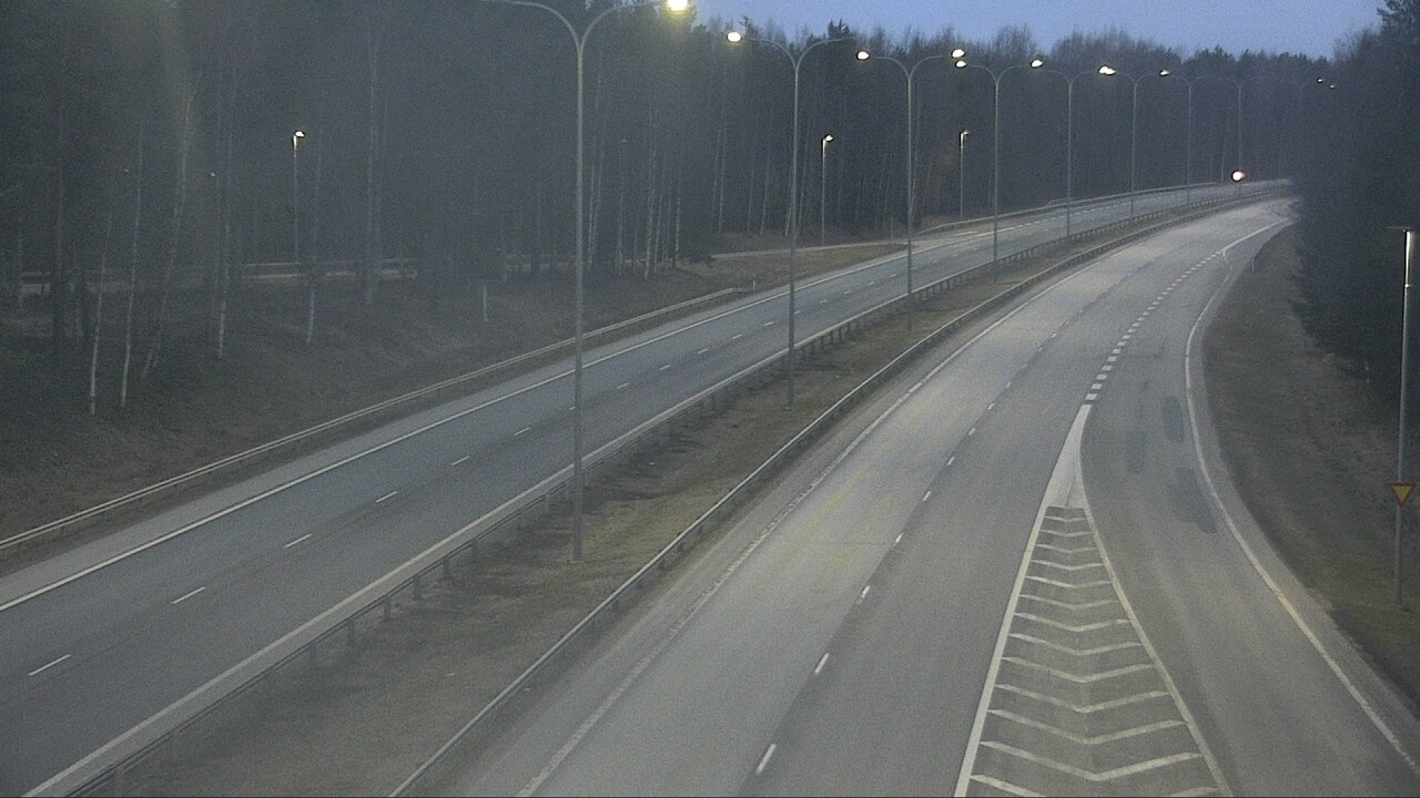 Weather Camera Image Väg 4 Uleåborg, Isko, Oulu, Pohjois-Pohjanmaa