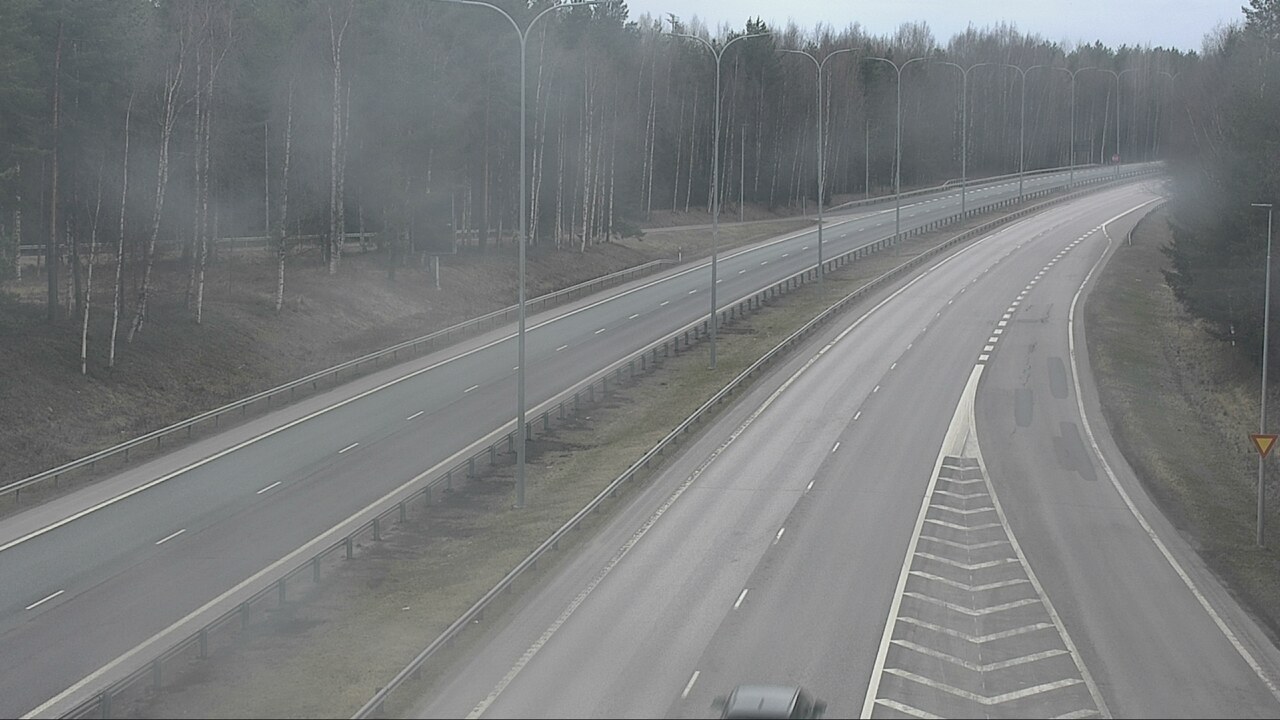 Weather Camera Image Väg 4 Uleåborg, Isko, Oulu, Pohjois-Pohjanmaa