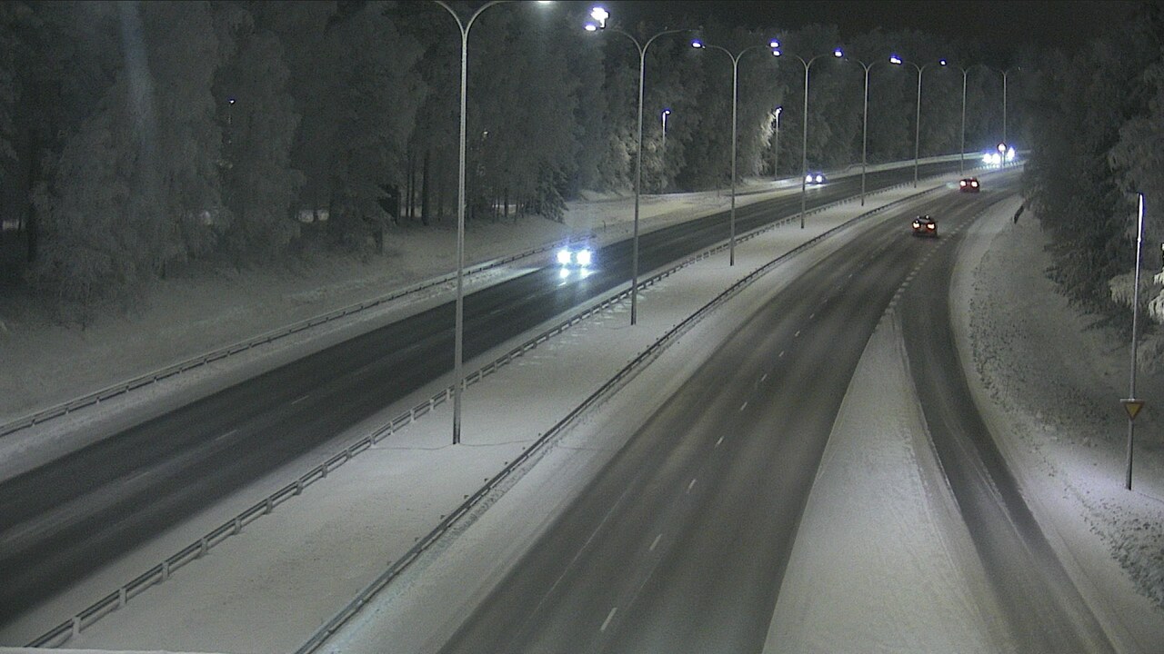 Weather Camera Image Road 4 Oulu, Isko, Oulu, Pohjois-Pohjanmaa