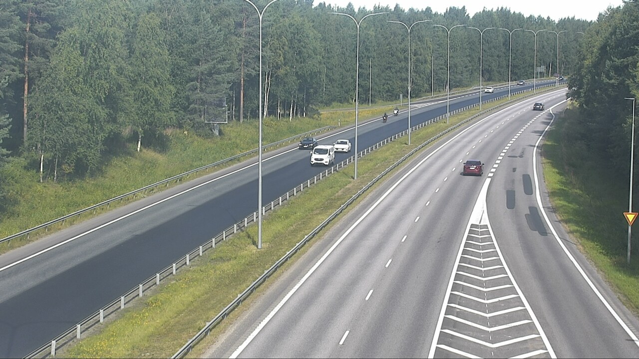 Weather Camera Image Road 4 Oulu, Isko, Oulu, Pohjois-Pohjanmaa