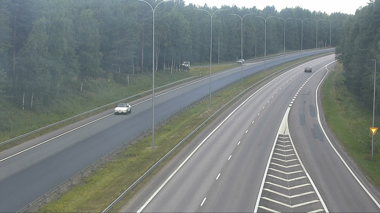Weather Camera Image Road 4 Oulu, Isko, Oulu, Pohjois-Pohjanmaa