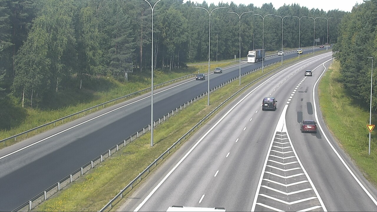 Weather Camera Image Road 4 Oulu, Isko, Oulu, Pohjois-Pohjanmaa