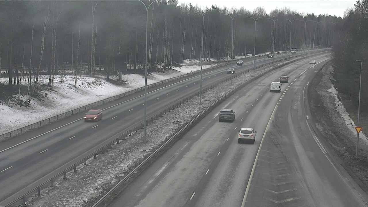 Weather Camera Image Road 4 Oulu, Isko, Oulu, Pohjois-Pohjanmaa