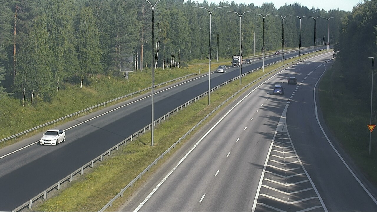 Weather Camera Image Road 4 Oulu, Isko, Oulu, Pohjois-Pohjanmaa