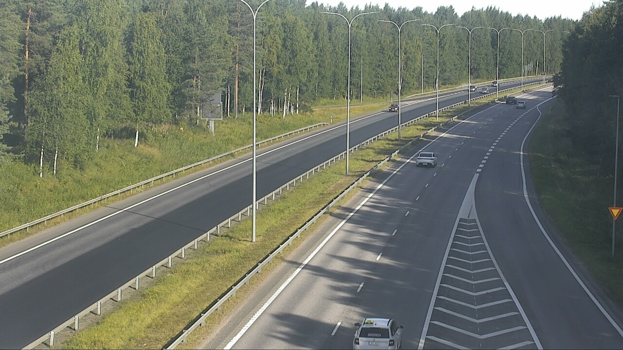 Weather Camera Image Road 4 Oulu, Isko, Oulu, Pohjois-Pohjanmaa