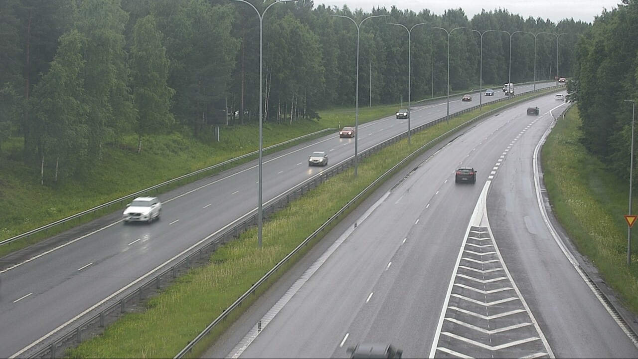 Weather Camera Image Road 4 Oulu, Isko, Oulu, Pohjois-Pohjanmaa